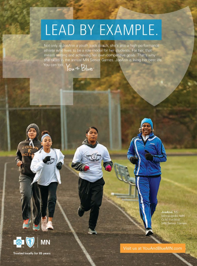 People jogging
